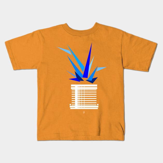 Pineapple plant Kids T-Shirt by Mr.Guide